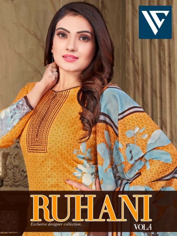 Vandana Ruhani Vol 4 Cotton Designer Dress Material